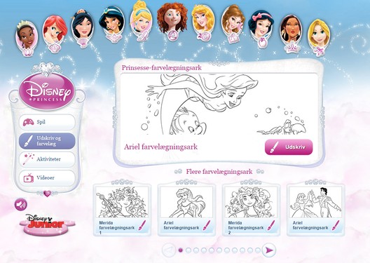 Disney tegninger til printe ud og farvelægge – BabyParadis Blog
